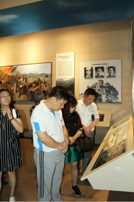 设计院党员赴红安革命老区开展红色教育活动