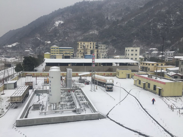 风雪中的执着——记武燃设计院参加保康天然气项目开标