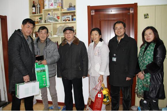 结对共建促帮扶,寒冬慰问送温暖——武燃设计院走访慰问结对共建社区居民