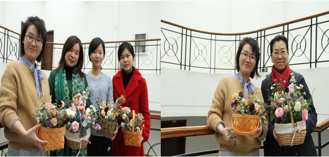 武燃设计院开展庆祝“三八”节艺术插花活动——女人如花  靓丽风采