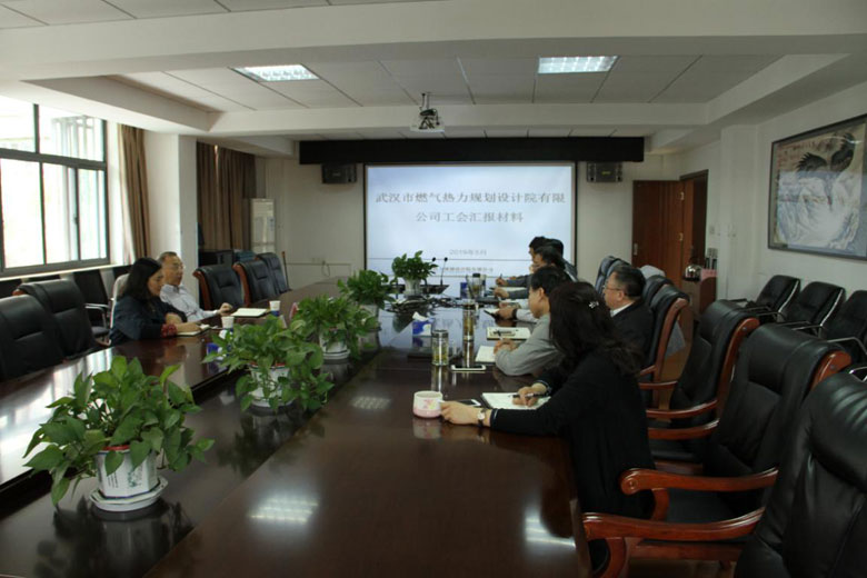 集团公司工会调研武燃设计院工作开展情况