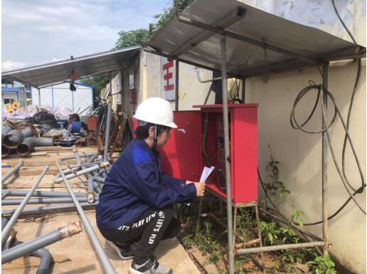 不惧高温，“燃”情青春 ——武燃设计院安山扩建项目部