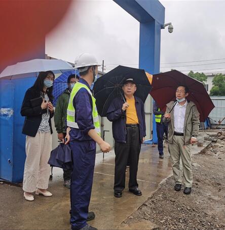 市燃气集团公司领导检查设计院加氢站项目