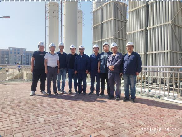 武燃设计院宁波镇海LPG&LNG应急气源合建站工程预冷成功