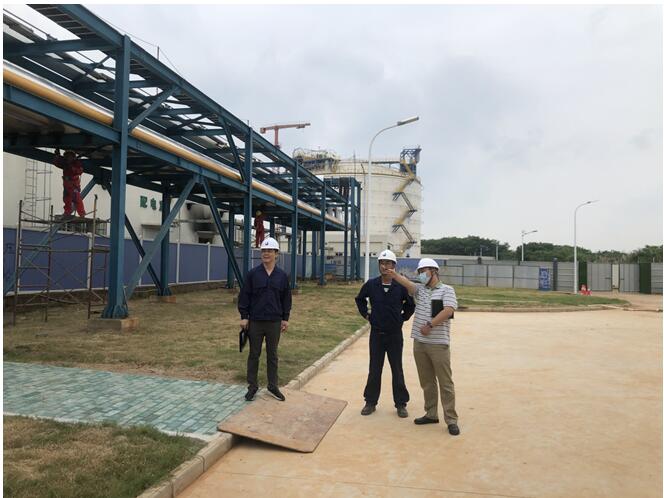 安山工地重安全，献礼建党一百年
