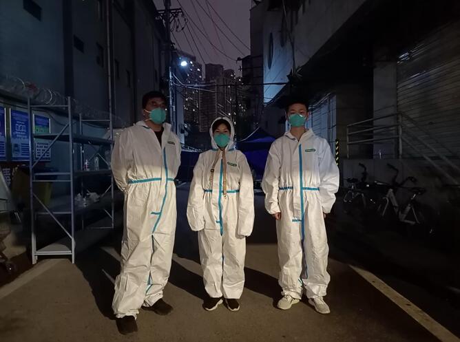 武燃设计院集结党员下沉社区——奋战“疫”线 担使命