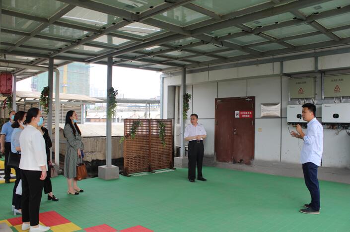 花桥街道市、区人大代表开展“三进”活动调研武燃设计院