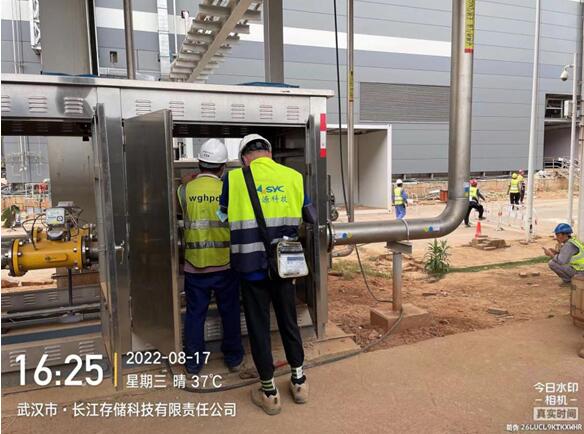 长江存储现场战酷暑——越战越勇，砥砺前行