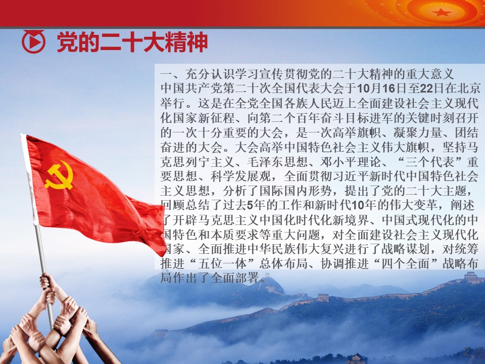 学习宣传贯彻党的二十大精神  推动全面贯彻实施宪法